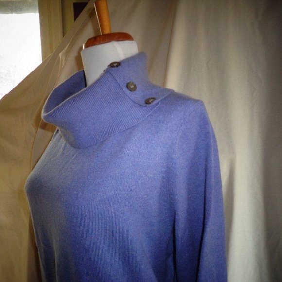 CHARTER CLUB PETITES 100% CASHMERE SWEATER SZ PM - Picture 3 of 7